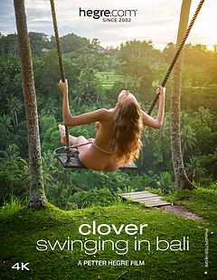 Clover Swinging In Bali