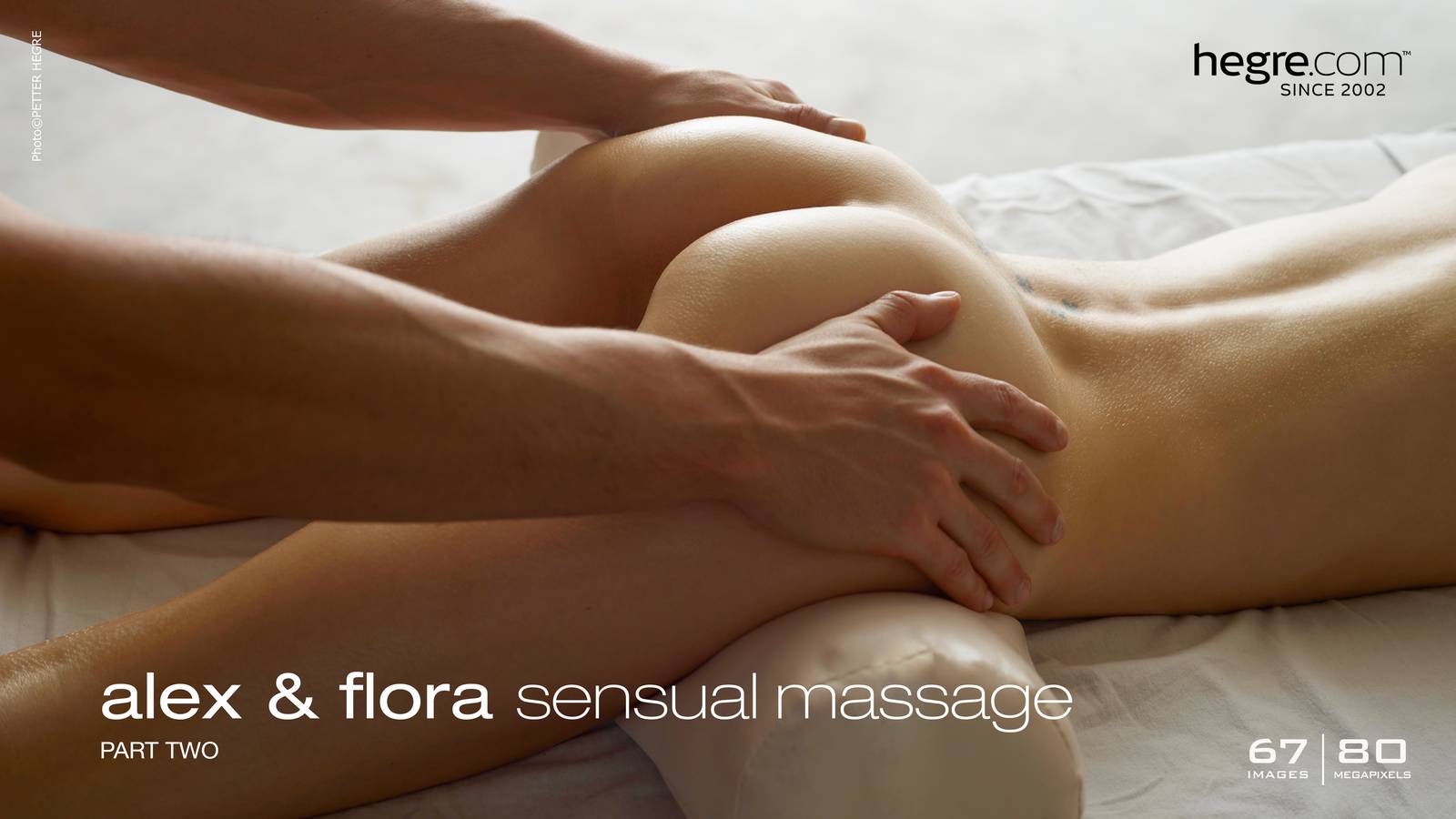 Alex and Flora sensual massage part 2.